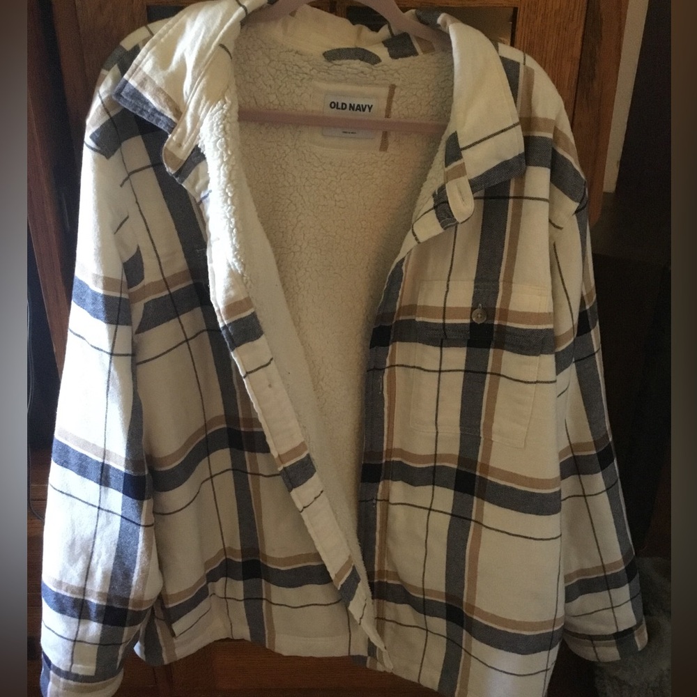 Cozy Everyday Sherpa Lined Flannel Jacket Coat